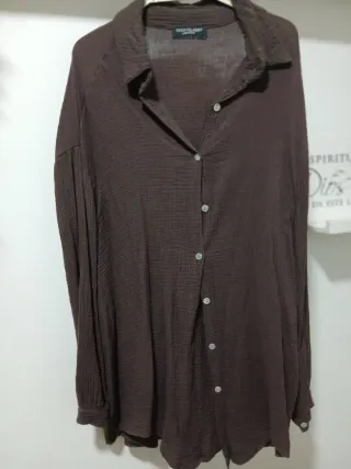 Camisa BYSYCLASSY Talla Única Marrón