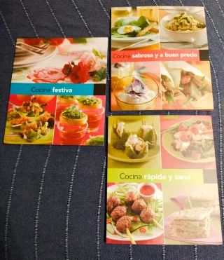 3 Libros de Cocina