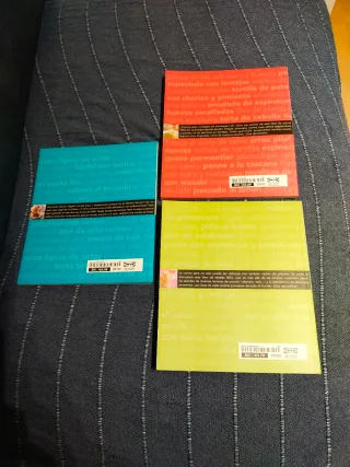 3 Libros de Cocina