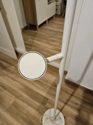 Lámpara de pie blanca 3 focos