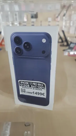 iPhone 17 Pro Max 512GB Azul
