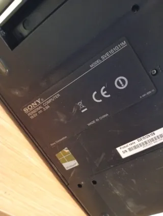 Portátil Sony VAIO i5