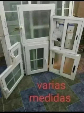 Ventanas de aluminio varias medidas
