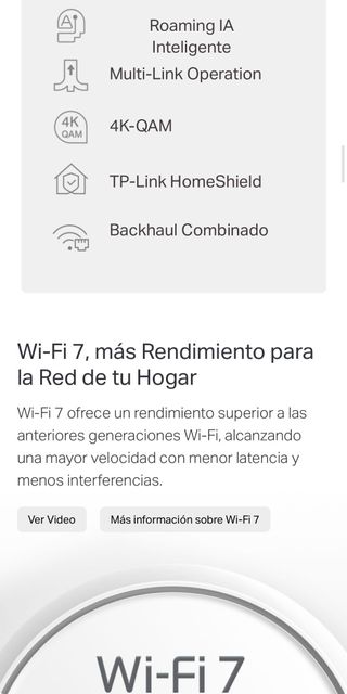 TP-Link Deco BE25  BE3600 - Wi-Fi 7 Router