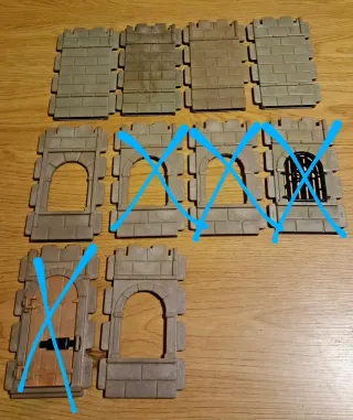 Playmobil Castillo Piezas