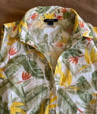 Vestido Esmara Estampado Hojas Talla S