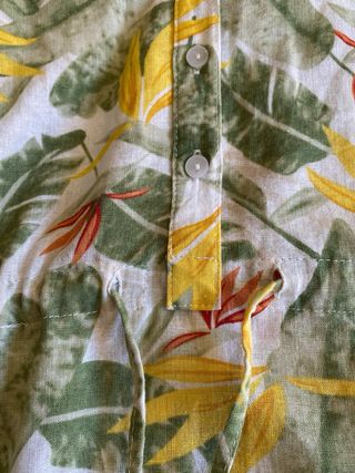 Vestido Esmara Estampado Hojas Talla S