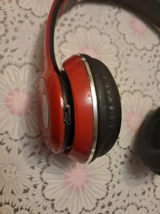 Auriculares Bluetooth Wireless Rojos