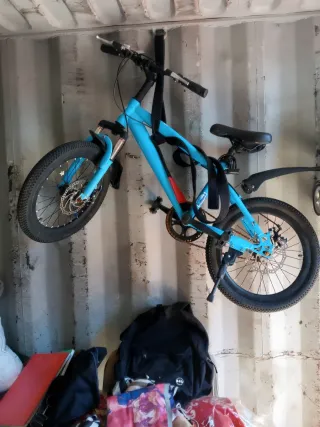 Bicicleta Azul Infantil