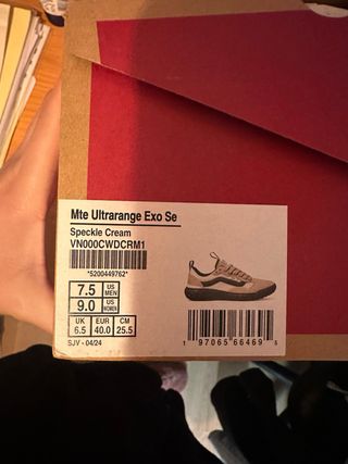 Vans Ultrarange Speckle Cream