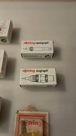 Rotring Rapidograph - Set di ricambio e accessori per penne stilografiche