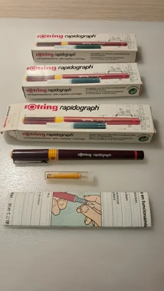 Rotring Rapidograph - Set di ricambio e accessori per penne stilografiche