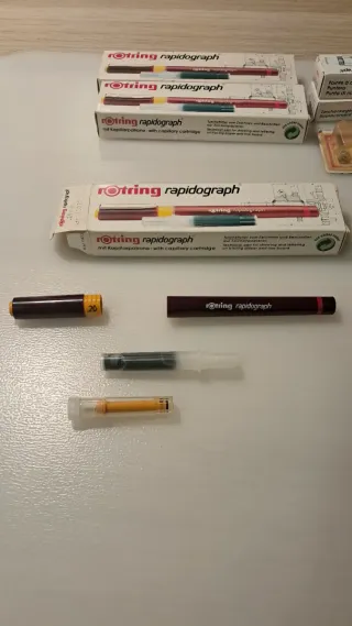 Rotring Rapidograph - Set di ricambio e accessori per penne stilografiche