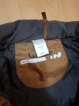 Cazadora marrón Wedze talla 12 años