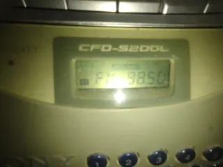 Radio Cassette Sony CFD-S200L