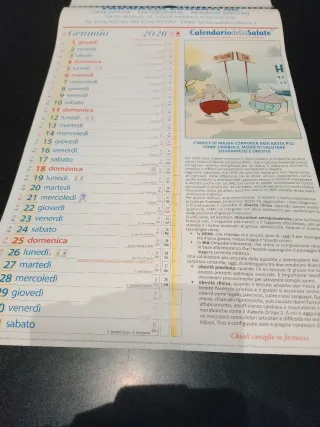 Calendari 2026, set 3 pezzi.