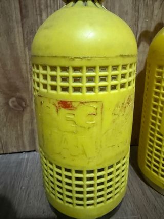 2 Sifones de Agua con Gas Vintage