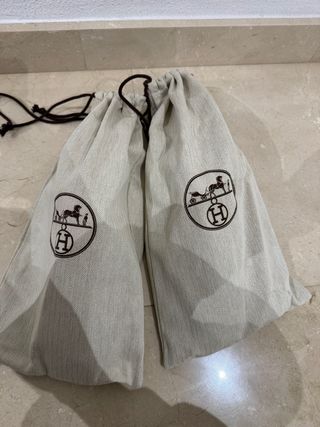 Zapatillas Hermès Beige/Marrón