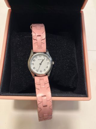 Reloj Tous Rosa y Blanco para Niña