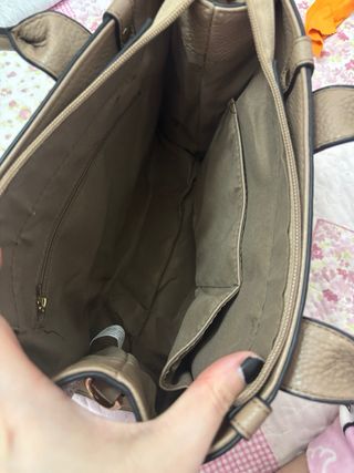 Bolso Tous Beige y Dorado