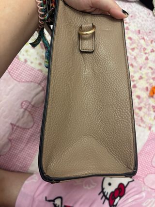 Bolso Tous Beige y Dorado