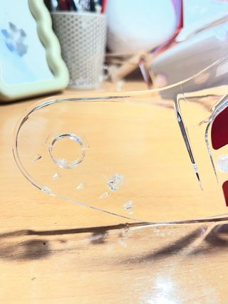 Visera Shark RIDILL 2 Transparente