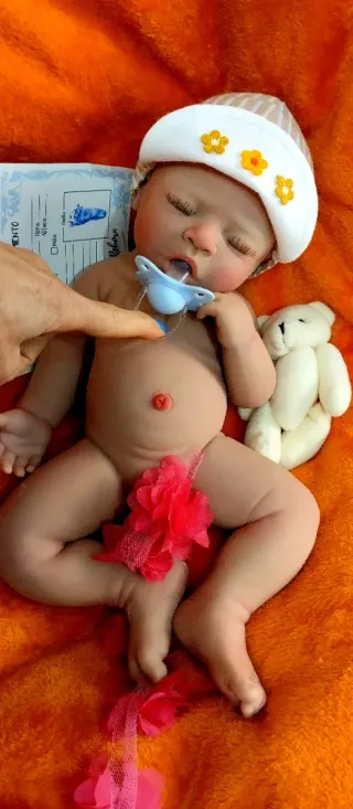 Bebé Reborn Silicona Niño