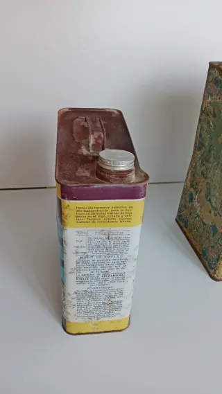 Antigua Lata Escardona Doble Zeltia Agraria.