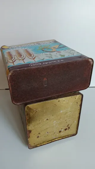 Antigua Lata Escardona Doble Zeltia Agraria.