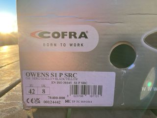 Zapatos de seguridad Cofra Talla 42