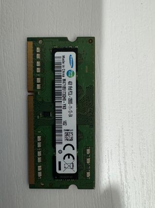 Memoria RAM Samsung 4GB DDR3L 1600MHz Portátil