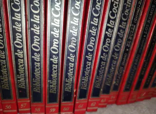 Biblioteca de oro de la cocina