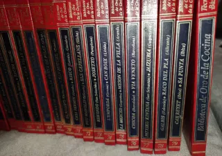 Biblioteca de oro de la cocina