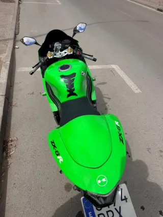 Kawasaki Ninja ZX-6R Verde