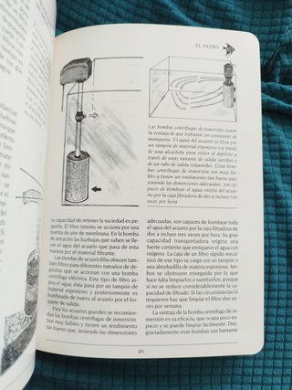 Cuatro libros de Acuariofilia