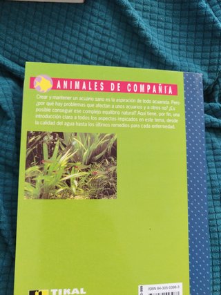 Cuatro libros de Acuariofilia
