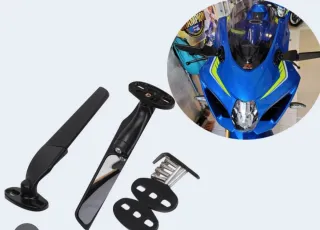 Retrovisores Moto montados en gsxr 1000 k6