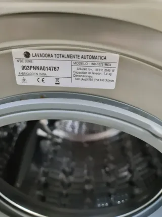 Lavadora LG Direct Drive 7 kg