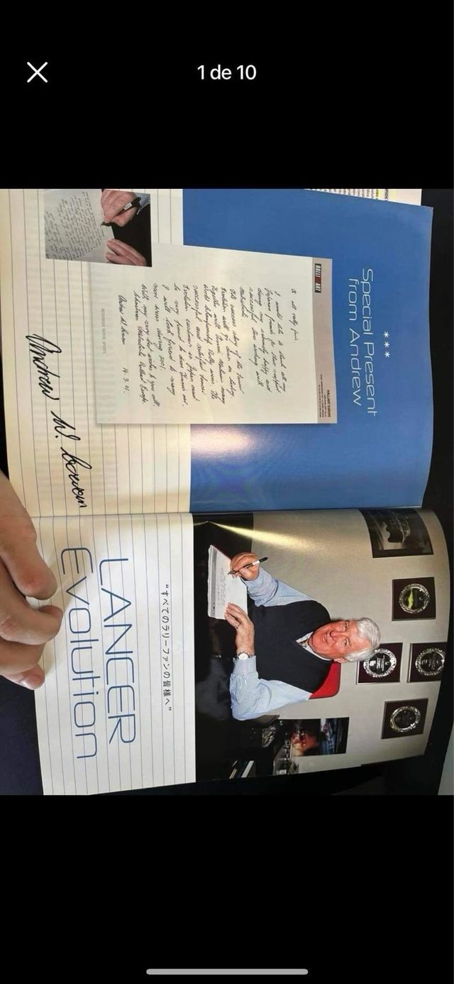 Tommi Mäkinen World Rally Champion revista