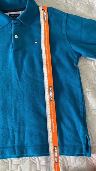 Polo Tommy Hilfiger bambino blu taglia S