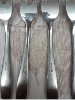 Set 7 Forchette Acciaio Inox