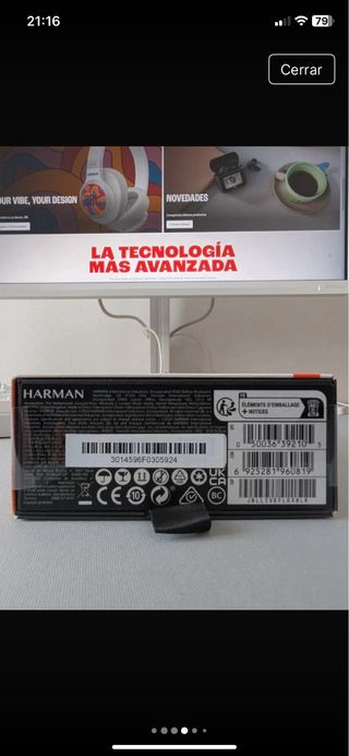 Auriculares JBL Live Flex / Perfect Fit Negros