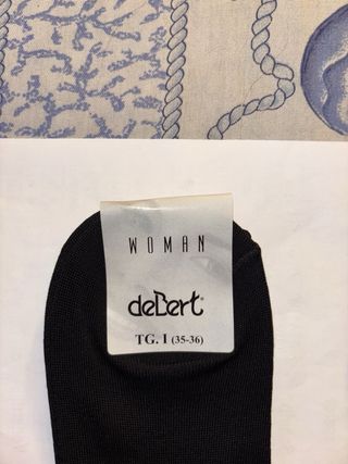 3PAIA DI CALZE NUOVE DA DONNA MARCA”DeBert”N’35-36