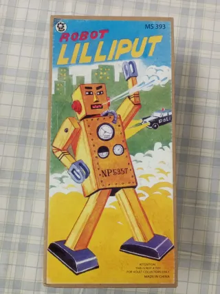 Robot di lamiera vintage