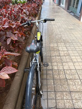 Bicicleta B-Twin Gris