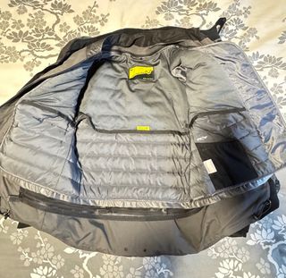 Chaqueta Moto Macna Fusor Negra/Gris