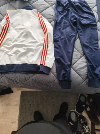 Chándal AS Roma Adidas Talla XL Nuevo