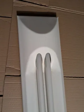 Lámpara fluorescente doble