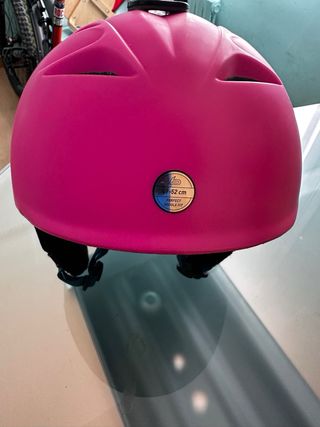 Casco niño esquí rosa talla 49-52cm