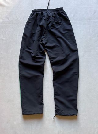 Pantalón Deportivo Retro  Negro Verde Talla XL